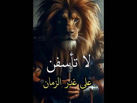 لا تأسفن على غدر الزمان