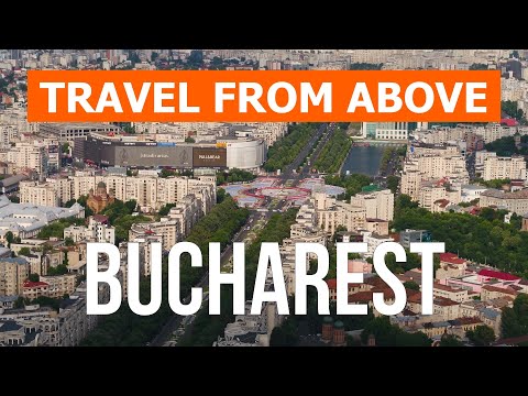 Bucharest from drone | 4k video | Romania, Bucharest from above