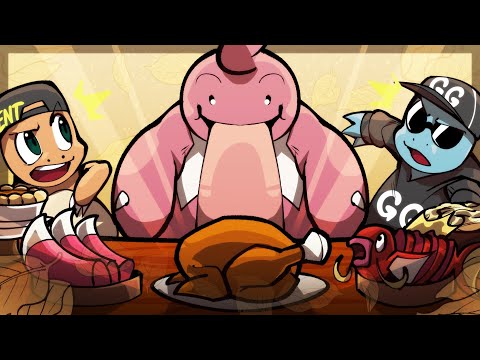 We Catch Randomized Thanksgiving Pokemon... Then We FIGHT!