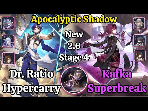 E0S0 Dr. Ratio Hypercarry & E0S0 Kafka Superbreak New Apocalyptic Shadow stage 4 Clear / HSR