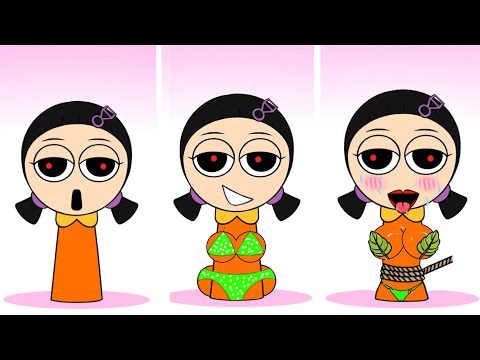 Sprunki Doll Squid Game Phase 2, Phase3, Phase 4 | Compilation Incredibox