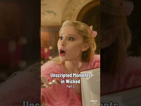 Wicked Moments That Were NOT in the Script - Part 2