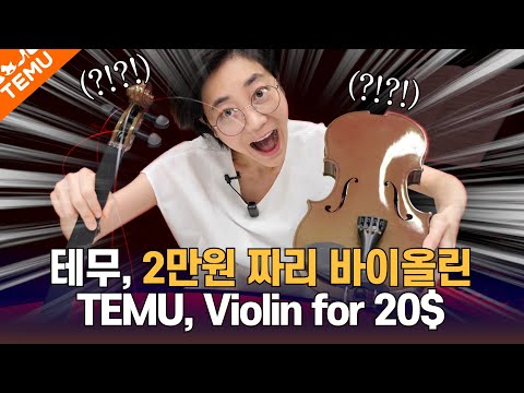 #Temu #Violin for 20$ Turns into an Assembly?! All about Setting Up your instrument #JiHaePark #DIY