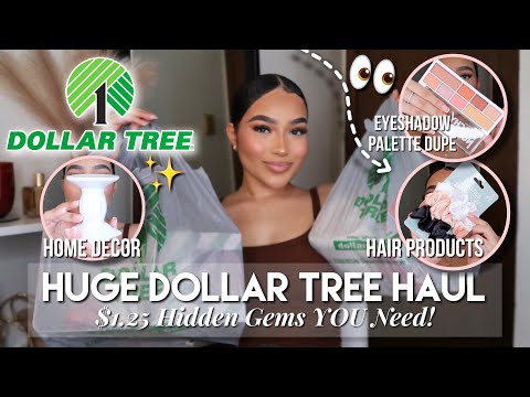 HUGE DOLLAR TREE HAUL 2024 ♡ BEAUTY, HOME DECOR, BODY CARE & MORE! | $1.25 HIDDEN GEMS YOU NEED!