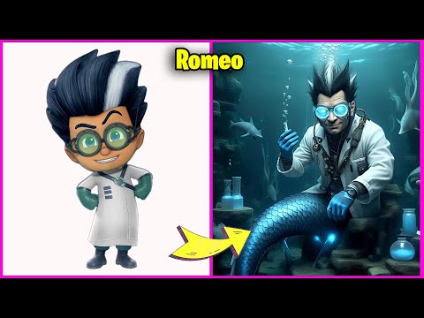 This is Unbelievable! This is what PJ Masks Characters As Mermaid | PJ Masks in Real Life