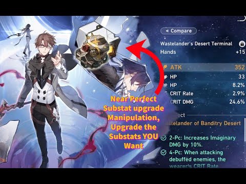 (Old) "Manipulating" Relic Substats on Honkai Star Rail S1 FINALE