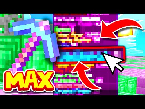 Adding MAX ENCHANTS to our INSANE PICKAXE  in MINECRAFT: PRISONS?! | Minecraft OP PRISON #2