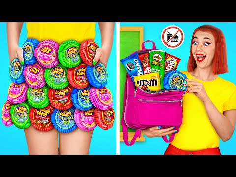 How to Sneak Candy into Class | Funny Situations by TeenDO Challenge