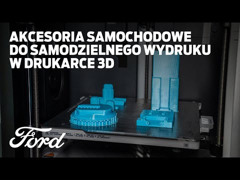 Akcesoria samochodowe do druku 3D | Ford Polska