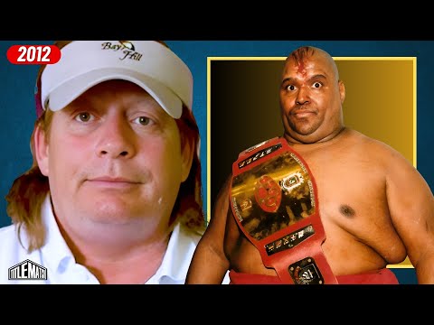 Eddy Mansfield on Abdullah the Butcher carving up wrestlers