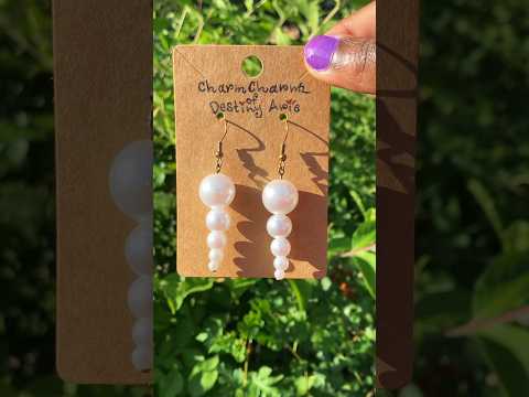 Lustrous Tower Earrings!✨💎| Jewelry Collection| Destiny Ari’e #handmade #jewelry