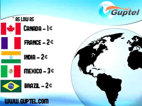 Guptel International Calling Company Commercial with RATES