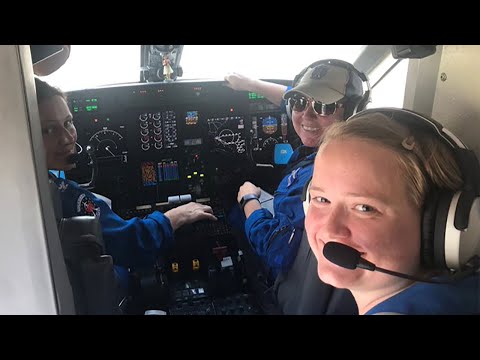 Female crew flies historic Hurricane Dorian recon mission