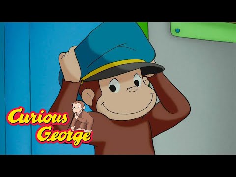 George Becomes a Train Conductor 🐵 Curious George 🐵 Kids Cartoon 🐵 Kids Movies