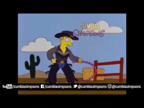 Los simpson cantando cumbia │ Damas Gratis - Alza las manos │ Cumbia Simpsons │ Waylon Smithers