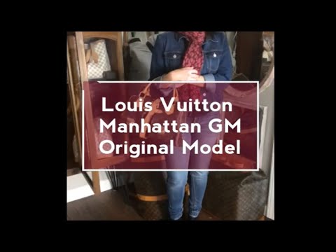 Louis Vuitton Manhattan GM Original Model Mod Shot