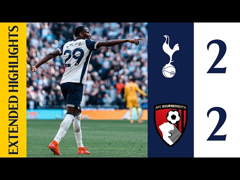 Tottenham Hotspur 2-2 AFC Bournemouth | Premier League Extended Highlights