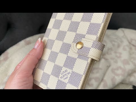 LV Small Ring Agenda | Unboxing | Pocket Planner | Damier Azur Planner | Preloved LV