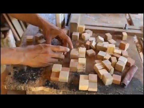 Creative Woodworking Ideas From Wood Scraps // How to Make Wood Wall Art - DIY!