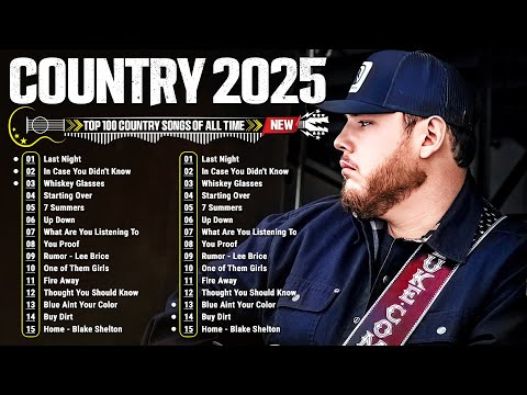 Country Songs 2025 🎶 Luke Combs, Chris Stapleton, Kane Brown, Luke Bryan, Brett Young, Morgan Wallen