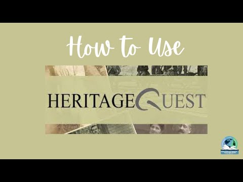 Heritage Quest Family Ancestry Tutorial-Discover Your Family Story!