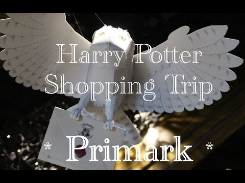 Harry Potter shopping trip at Primark