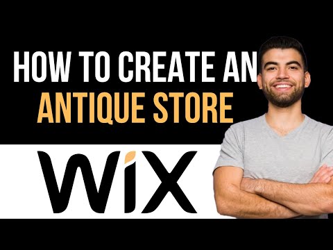 ✅ How to create a Wix website for an online antique store (Full Guide)