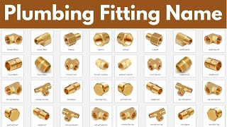 Plumbing Materials Name and Pictures || Plumbing Fittings Name || Plumbing Work | Plumbing Fixtures