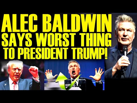 ALEC BALDWIN SAYS THE WORST THING EVER TO PRESIDENT TRUMP! AS HIS CAREER OFFICIALLY ENDS!