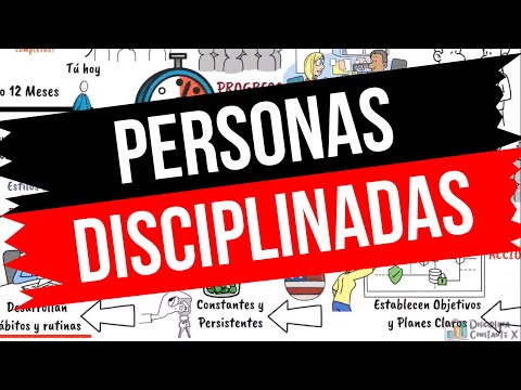 Así son las personas disciplinadas!