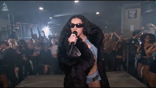 Watch: CHARLI XCX Performs "VON DUTCH" & "GUESS" | 2025 GRAMMYs