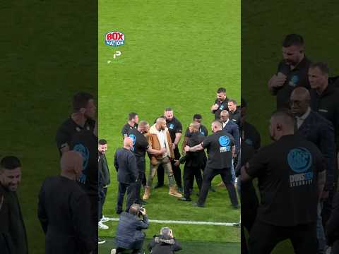 Chris Eubank Jr & Conor Benn KEPT APART by security at Tottenham Hotspur! 🍿