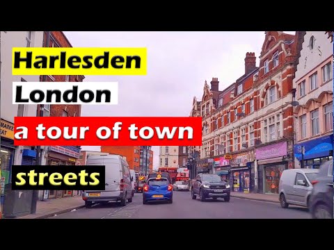 A drive through the historic Harlesden, in West London