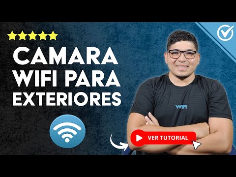 CÁMARA WIFI para EXTERIORES TEST 📹