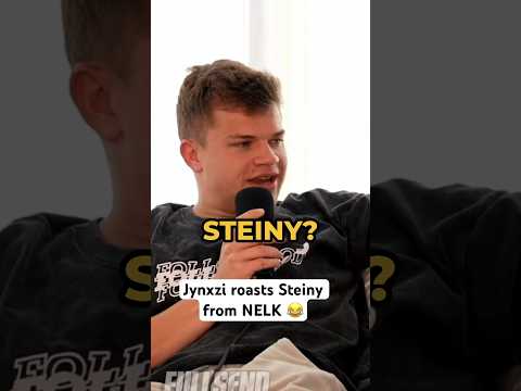 Jynxzi ROASTS Steiny From NELK! 😂 #shorts #gaming