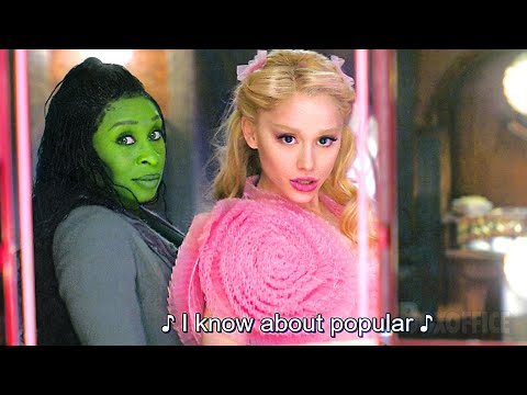 Ariana Grande's Best Scenes and Songs from WICKED 🌀 4K