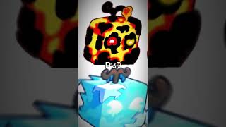 Magma Vs Ice #roblox #roblox1v1 #bloxfruits #edit #1v1