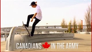 Canadians in the Army - Morgan Smith and Charles Deschamps in SF