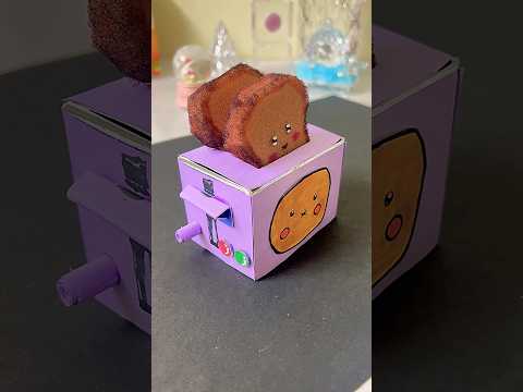 Easy DIY Cute Toaster #artandcraft #cute #easy #diy #funcrafts #papercraft