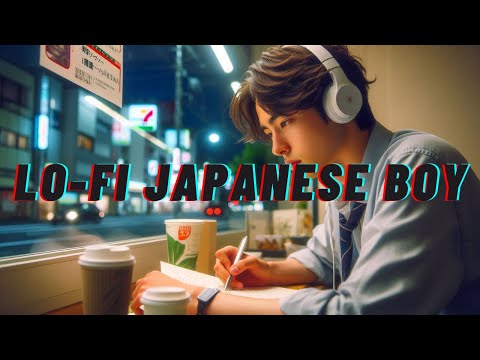 This night I will finish this topic - Lo-fi hip-hop study session 📚 lofi japanese boy