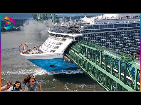 Biggest Ship Collisions and Mistakes Caught On Camera | Best Of Month