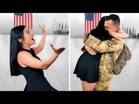 Most Emotional Soldiers Coming Home Compilation !