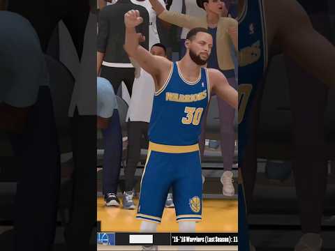 Steph Curry okc buzzer beater in 2k #shorts #nba #nba #nba2k24 #XelaSNOW