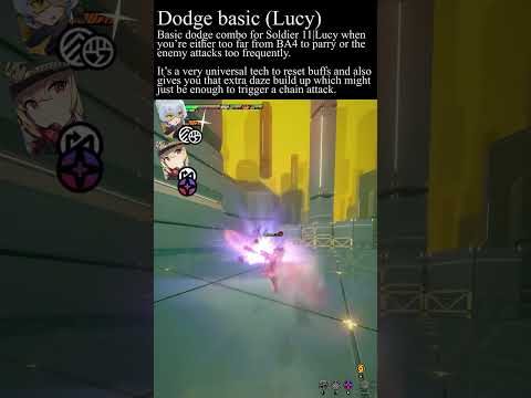 3 Dodge basic #zenelsszonezero #guides #tips #soldier11 #lucy #koleda