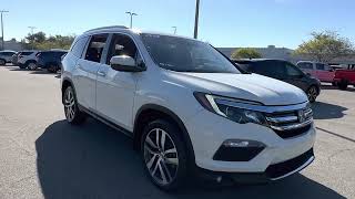 2017 Honda Pilot Elite SUV White