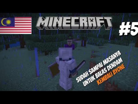 Setelah diserang oleh raja iblis yang sombong, Akhirnya aku kembali!!!.  Minecraft part 5 (Malaysia)