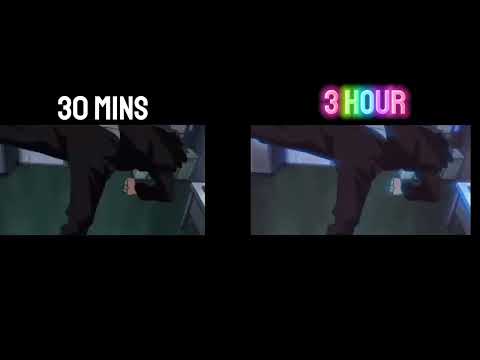 30 Mins Vs 3 Hour flow Edit?||Capcut