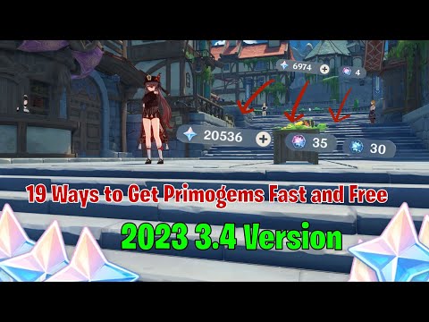 How to Get 1600 Primogems In 10 Minutes V3.4 [A Free-to-play Player's Guide to Unlimited Primogems]