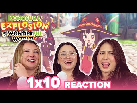 MEGUMIN IS STRUGGLING 😂 KonoSuba: An Explosion...! - 1x10 -  Outlaws of the Town for Beginners