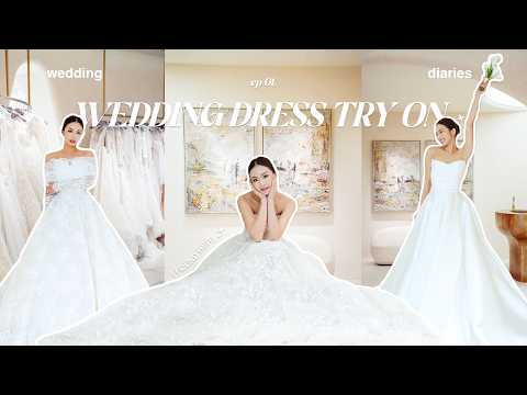 Come wedding dress shopping with me (spoiler: I FOUND HER!!) | Wedding diaries ep 1